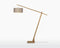 GOOD&MOJO Vloerlamp Andes - Bamboe/Taupe - 72x47x176cm - Scandinavisch,Bohemian - Staande lampen voor Woonkamer - Slaapkamer