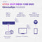 STRONG Atria - WiFi Mesh Kit - 1200 Mbps - Tot 300 m² extra WiFi-dekking - Dual Band 2,4 GHz + 5 GHz - 3 Ethernetpoorten - Wit (2 stuks)