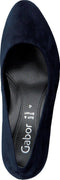 Gabor Pumps - Dames - Chroomvrij leer - Blauw - Maat 38