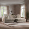 Furntastik 3 zits bank CL L+R, stof Lincoln 83, RIB920 naturel