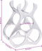 vidaXL - Wijnrek - Zilver - 23x14x28 - cm - Aluminium