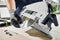 Festool TS 55 FEBQ-Plus-FS - Invalzaag met FS 1400/2 Geleiderail - HW fijngetand zaagblad WD42 (1 stuk)