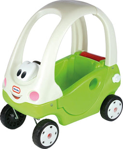 Little Tikes Cozy Coupe Sport - Kinderen auto - 360 graden draaibare voorwielen - Groen en wit