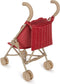 Konges Sløjd Poppenwagen/Doll Stroller/Buggy - Red
