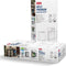 Keter Split Premium Buitenprullenbak - 2x110L - Zwart/Grijs