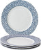 Laura Ashley Blueprint Collectables - Borden set van 4 - Ø 20 cm - Floris