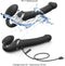 Strap-On-Me - Strap-on Multi Orgasm Remote Controlled 3 Motors Black S