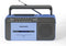 Crosley CT102A-BG4 - Draagbare Cassette Player - Bluetooth AM/FM Radio - Blauw/Grijs
