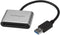 Startech.com CFASTRWU3 - USB 3.0 Kaartlezer CFast 2.0 - Plug & Play - Zilver