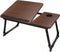 MiRi Laptoptafel – Bedtafel – Bank – Bruin – Inklapbaar – Laptopstandaard – Laptop Verhoger – Ontbijt op bed