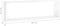 vidaXL - Wandschappen - kubus - 4 - st - 80x15x26,5 - cm - spaanplaat - hoogglans - wit