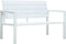 vidaXL - Tuinbank - hout-look - 120 - cm - HDPE - grijs
