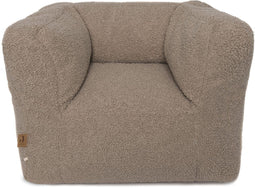 Jollein Kinderfauteuil Teddy - 1 t/m 4 jaar - 46x36x40cm - Warm Sand