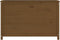 vidaXL - Plantenbak - verhoogd - 119,5x40x78 - cm - massief - grenen - honingbruin
