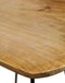 HSM Collection Barkruk - teak/ijzer