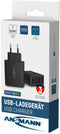 Ansmann HC430 - USB-oplader met 4 USB-poorten 30W - Zwart