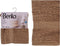 Berilo Handdoek 50 X 90 Cm Katoen Bruin