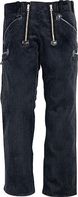 FHB PAUL - Gildebroek - Trenkercord 550 g/m² - Zwart - Maat 52