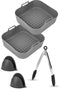 AoraKitchen Airfryer Bakjes Siliconen - 20cm - 5 Delig - Hittebestendig - Antikleef (5 delig)