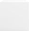 vidaXL - Salontafel - 100x40x40 - cm - bewerkt - hout - hoogglans - wit