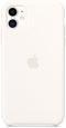 Apple MWVX2ZM/A (iPhone 11) - Silicone Backcover - Schokabsorberend - Wit