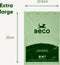 Beco Pets Poop Bags Dispenser - 300 stuks - Groot sterk lekvrij - Groen