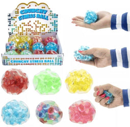 Jono Toys B.V - Kaka ballen - Set van 12 - Parelmoer kleuren 6 cm (12 stuks)