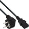 InLine 16651M - Stroomkabel C13 - 50cm - Zwart