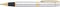 Sheaffer rollerball - 300 - zwart met glanzend goud en chroom - penpunt M - schrijfkleur zwart - SF-E1934251
