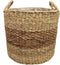 Ter Steege Plantenmand voor Binnen Zeegras Beige-Bruin D 27 cm H 27 cm