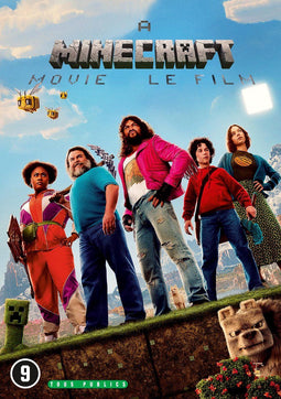 A Minecraft Movie - DVD - Avontuurlijke live-actionfilm met Jack Black en Jason Momoa (2023)