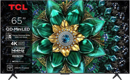 TCL 65Q6C - Ultra HD TV - QD-Mini LED 4K HDR Dolby Atmos - Zwart