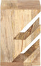 vidaXL - Wandskateboardhouder - 25x20x30 - cm - massief - mangohout