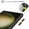 iMoshion Hoesje Geschikt voor Samsung Galaxy S24 Ultra Hoesje Shockproof - iMoshion Rugged Hybrid Carbon Case - zwart