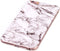 Mobigear iPhone 6s Plus - Back Cover - Flexibel TPU - Marmer Wit