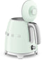 Smeg KLF05PGEU - Mini waterkoker - 0,8L 1400W - Watergroen