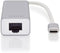 Digitus DA-70255 - USB 3.0 Combi-hub 3+1 poorten met Gigabit LAN - Zilver