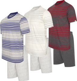 Cappucino Italia - Venezia - Korte Pyjamaset - Navy XL