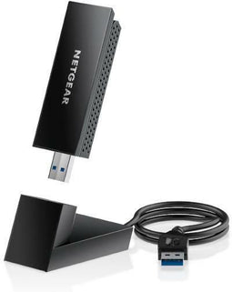 Netgear Nighthawk AX3000 - USB 3.0 WiFi-adapter - 3Gbps max snelheid - Zwart