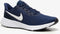 Nike Revolution 5 - Hardloopschoenen Heren - Regular fit - Donker blauw/wit