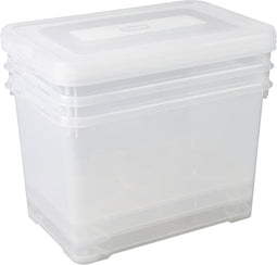 Curver Handy Opbergbox - 3x65L - transparant
