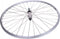 Kgs Achterwiel Vaste As 28 Inch 8-10v Aluminium/rvs Zilver