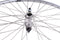 Kgs Achterwiel Vaste As 28 Inch 8-10v Aluminium/rvs Zilver