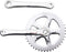 Kgs Crankset 42t 170 Mm Staal Zilver