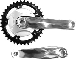Kgs Crankstel 38t 152 Mm Zwart/zilver