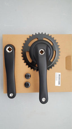 Kgs Crankstel 38t 170 Mm Matzwart