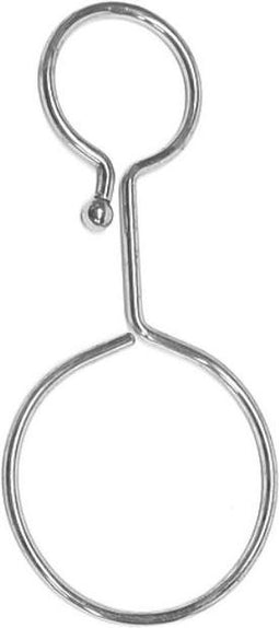 Kgs Kabelhouder Stuur Zilver Zakje 5 Pcs