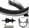 Kgs Voorwiel 28 inch (622) velg zwart spaken zwart rollerbrake vaste as
