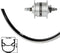 Kgs Voorwiel 28 inch (622) velg zwart/zilver naafdynamo 6v 3 w vast