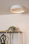 Lucide ESTREJA - Plafonnière - Ø 40 cm - LED 3 StepDim - CCT 2500K/3000K - Wit